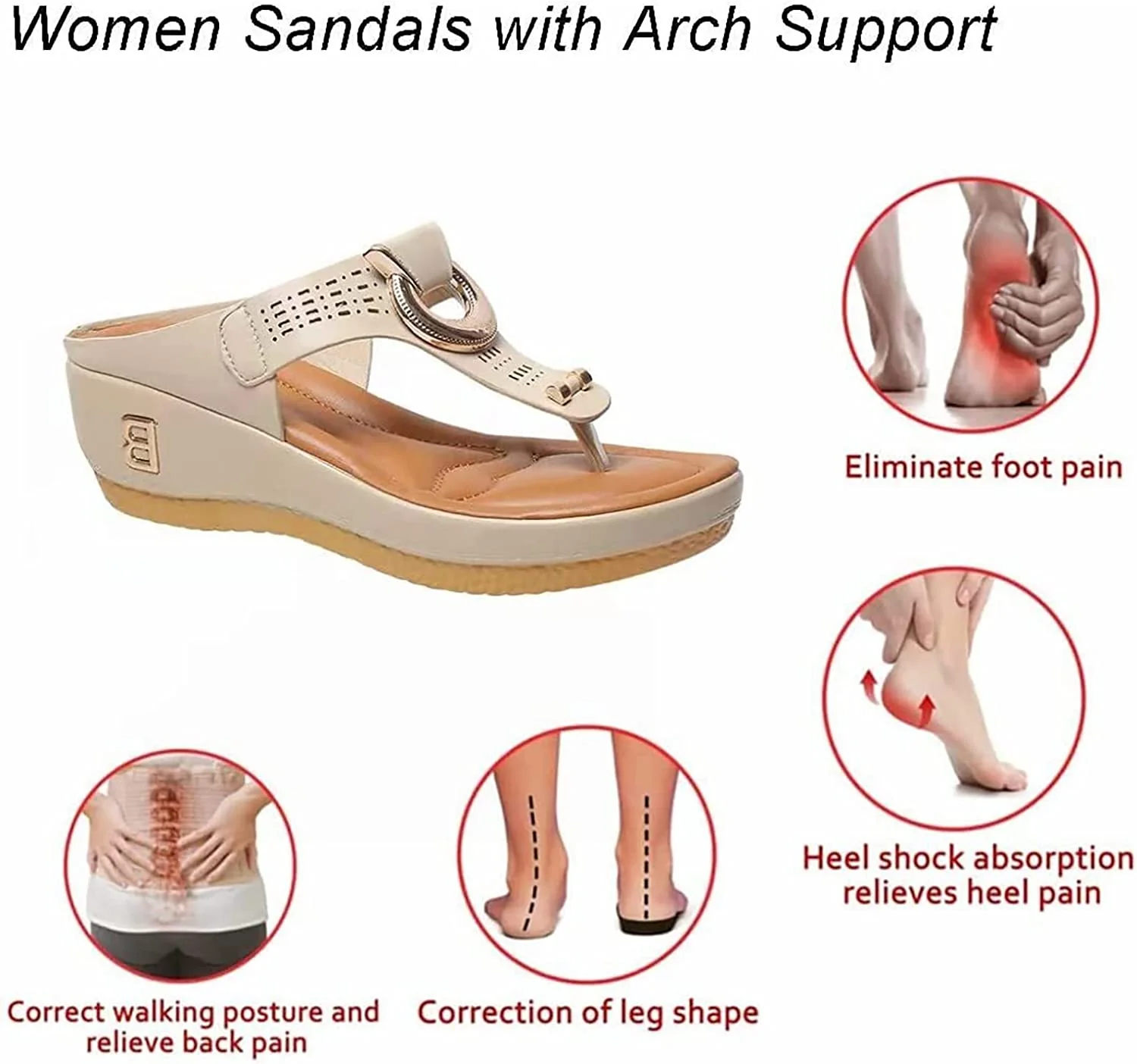 WOMEN'S ORTHOPEDIC SUMMER BEACH SANDALS - Image 12