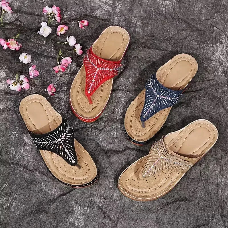 WOMEN CASUAL ORTHOPEDIC SUMMER OPEN-TOE SANDALS - Image 5