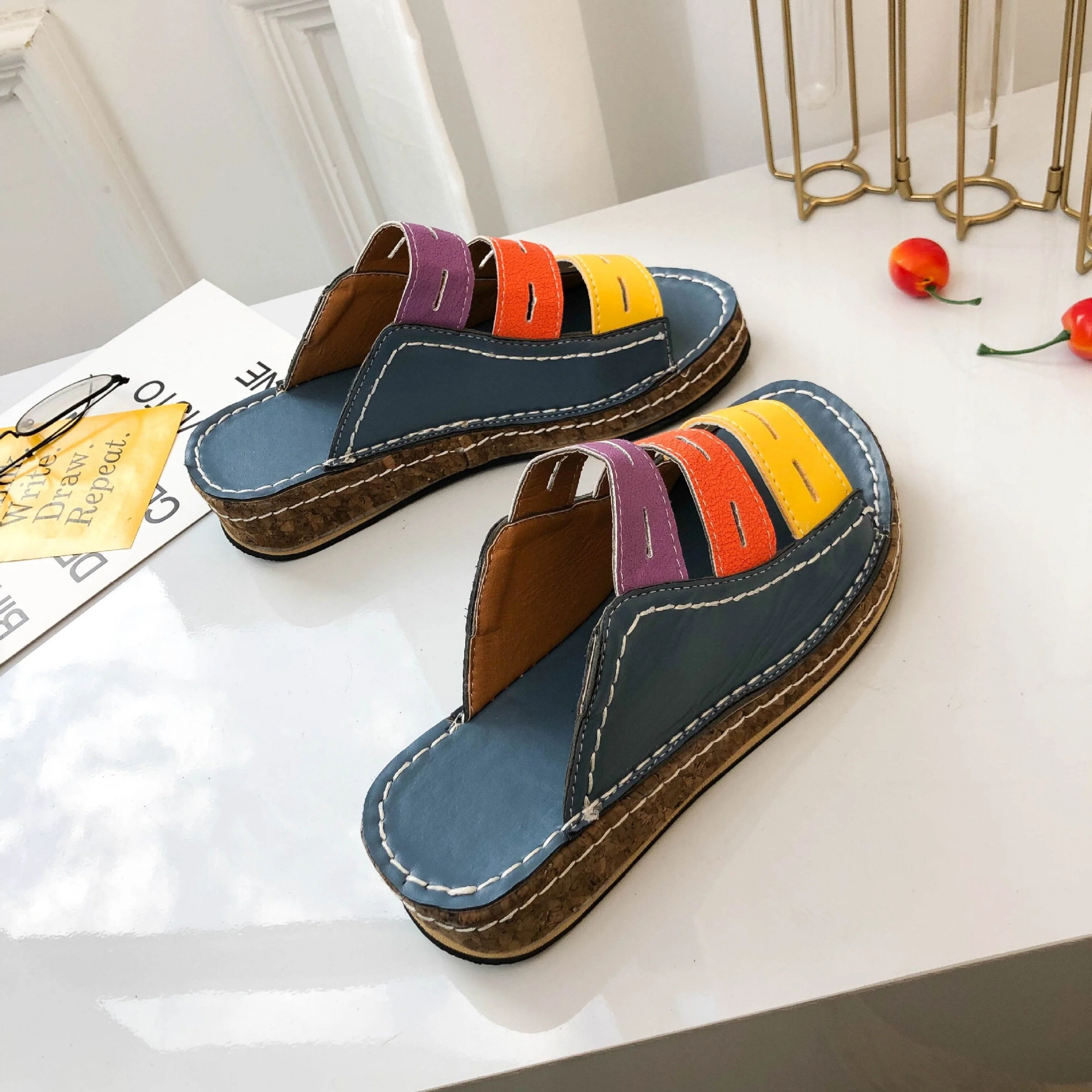 PREMIUM ORTHOPEDIC TRICOLOR SANDALS - 2025 BEST SELLER - Image 11