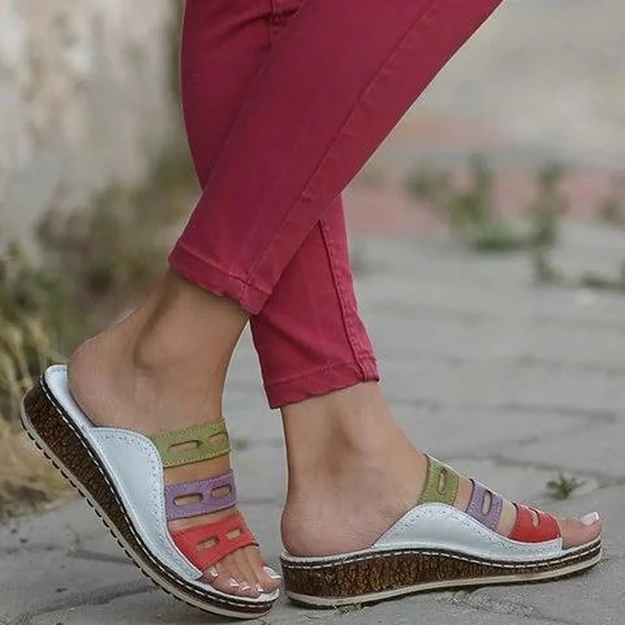 PREMIUM ORTHOPEDIC TRICOLOR SANDALS - 2025 BEST SELLER - Image 3