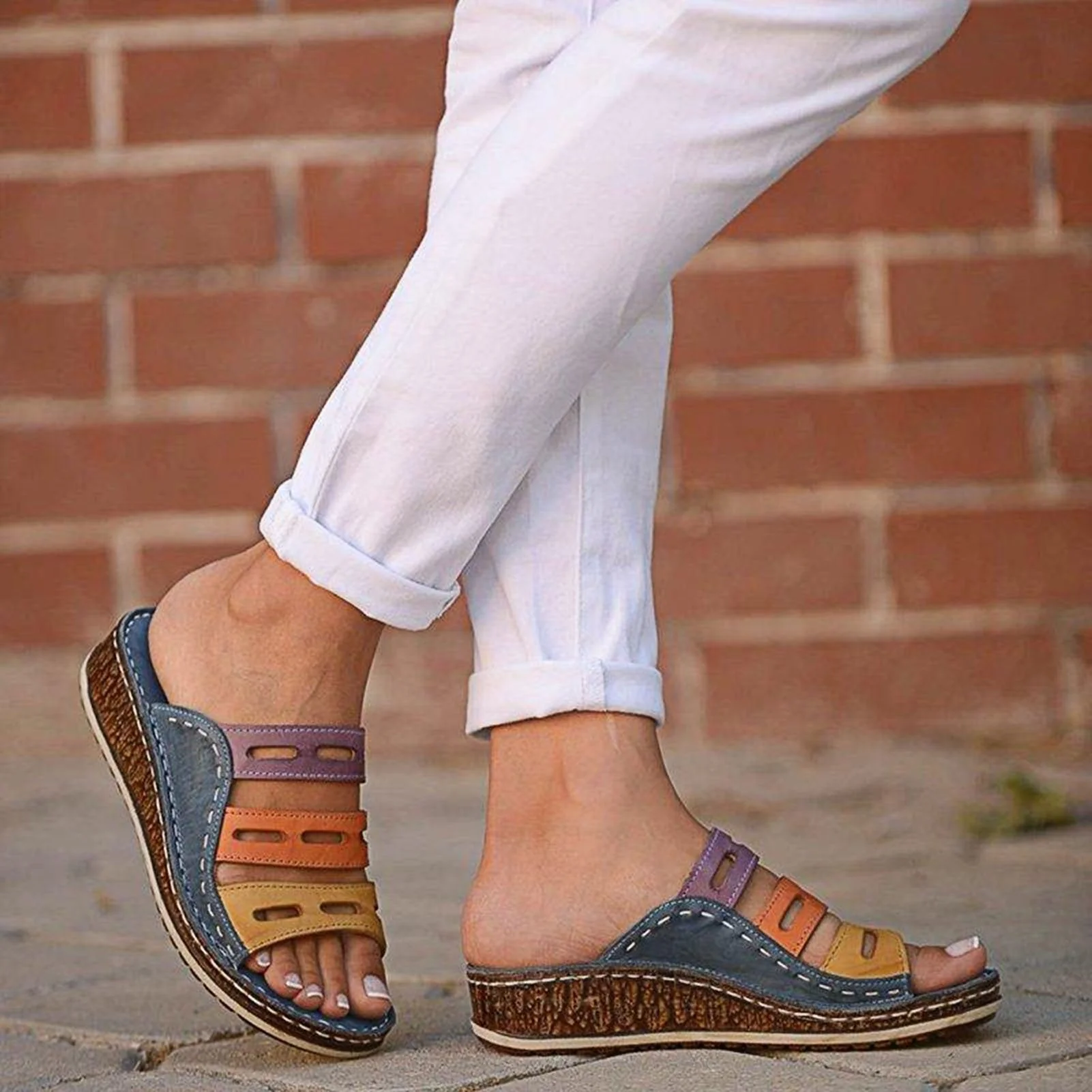 PREMIUM ORTHOPEDIC TRICOLOR SANDALS - 2025 BEST SELLER - Image 4