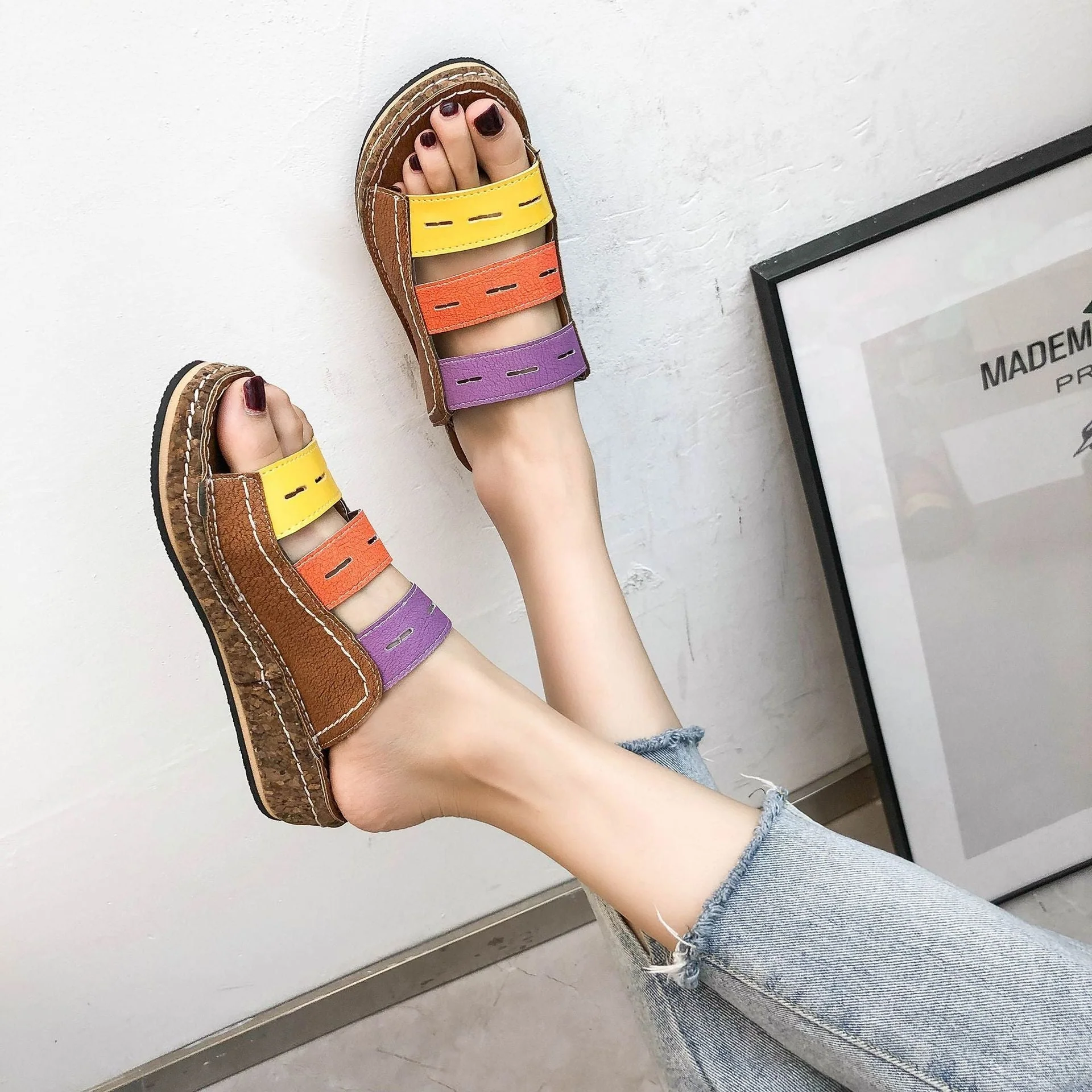 PREMIUM ORTHOPEDIC TRICOLOR SANDALS - 2025 BEST SELLER - Image 5