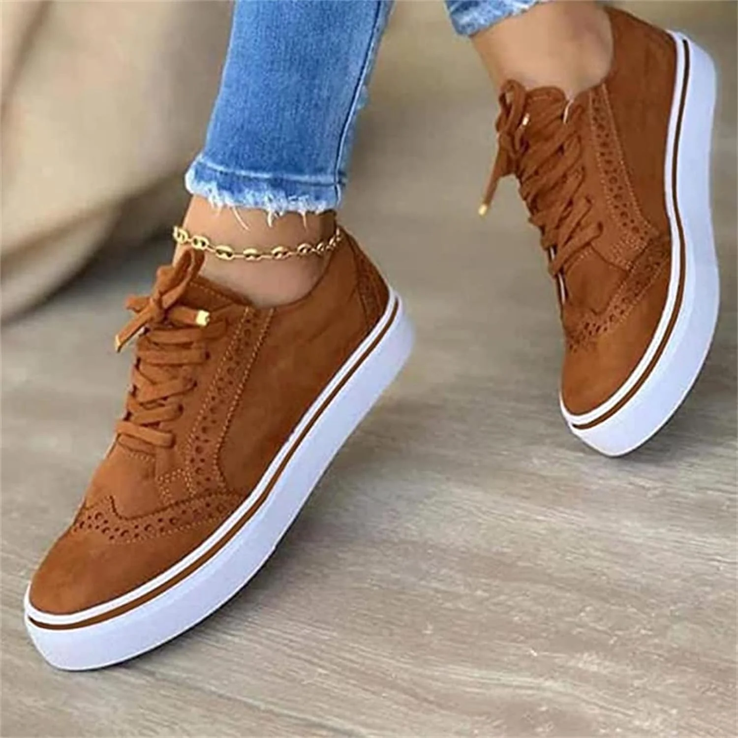 EMILIE™ FLAT CASUAL COMFY ORTHOPEDIC SNEAKERS - Image 8