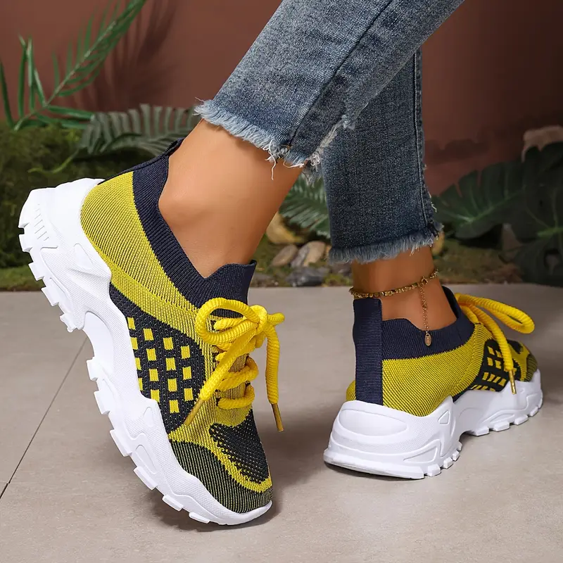 KENZIE™ WOMEN'S BREATHABLE KNIT SNEAKERS - Image 3