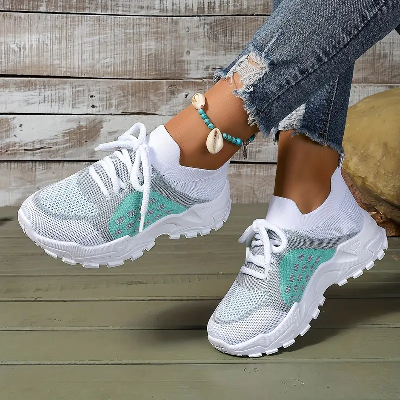 KENZIE™ WOMEN'S BREATHABLE KNIT SNEAKERS - Image 5