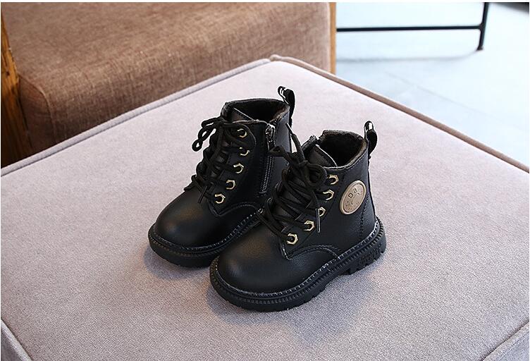 KIDS LEATHER NON-SLIP WARM BOOTS 2025 - Image 8