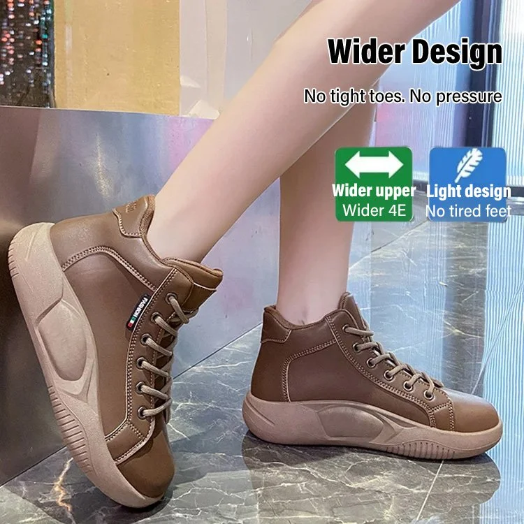 WOMEN'S PREMIUM HIGH TOP THICK SOLE BOOTS - 2025 AUS BEST SELLER - Image 7