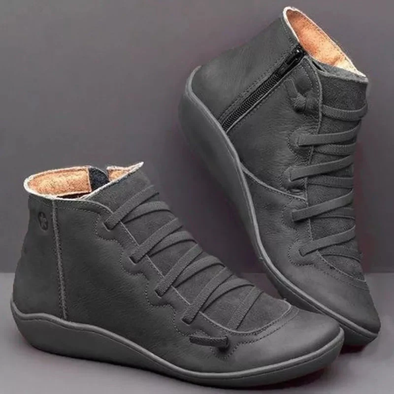 PREMIUM COMFY LEATHER AUTUMN BOOTS - BEST SELLER AUSTRALIA - Image 4