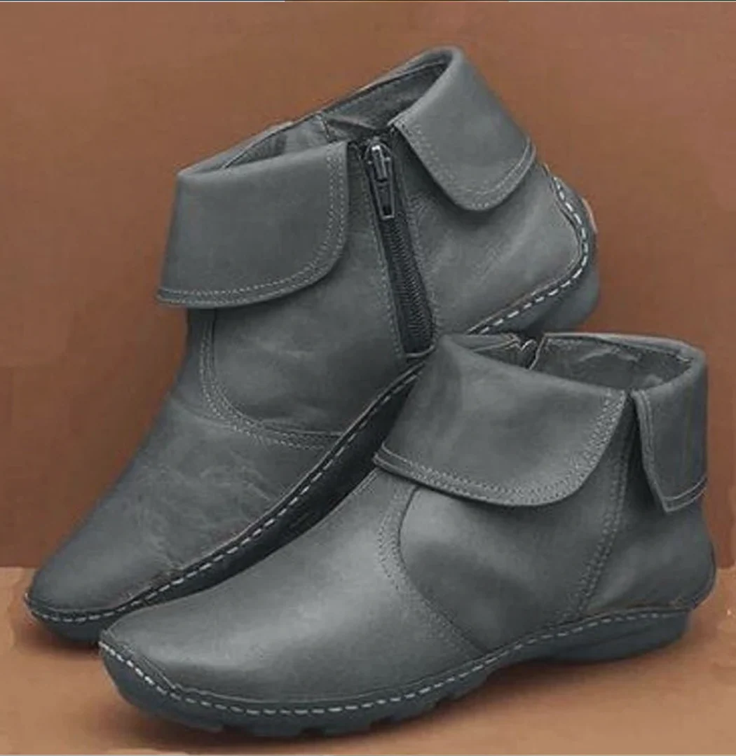 PREMIUM SUPER COMFY UNISEX AUTUMN ANKLE BOOTS - Image 5