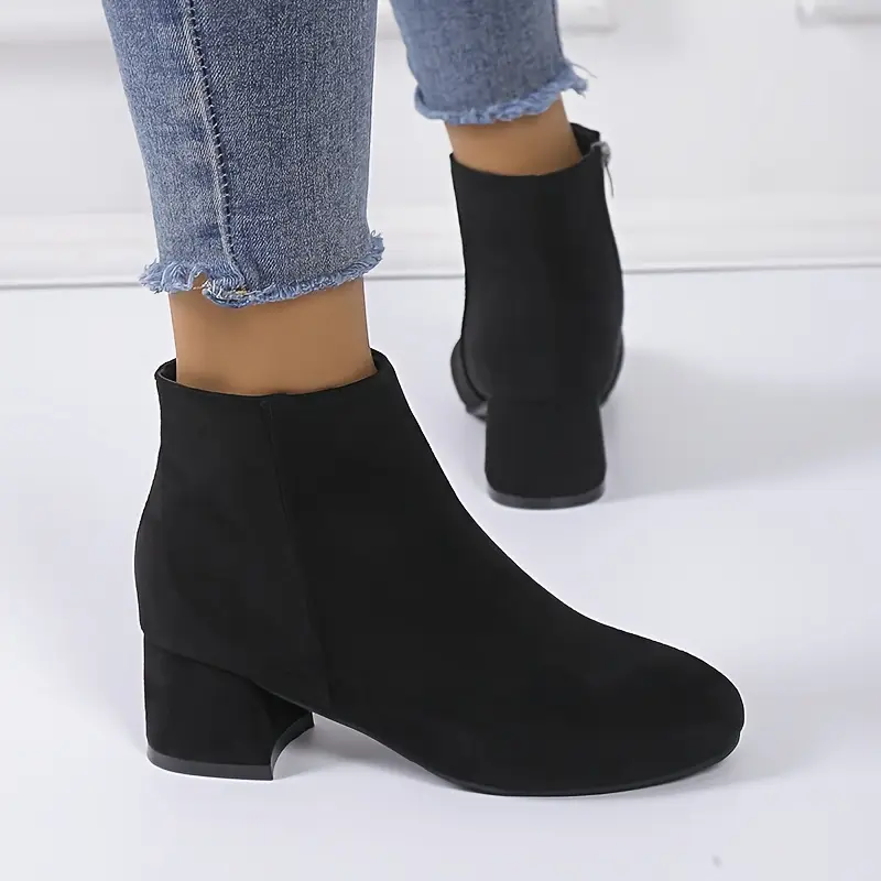 SIENNA™ BLOCK-HEELED ANKLE BOOTS - Image 11
