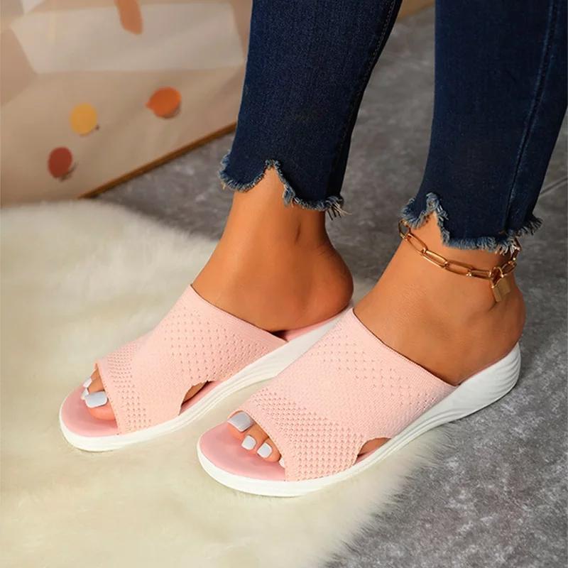SLIP RESISTANT ORTHOPEDIC WEDGE SANDALS - Image 5