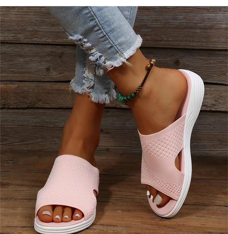 SLIP RESISTANT ORTHOPEDIC WEDGE SANDALS - Image 8