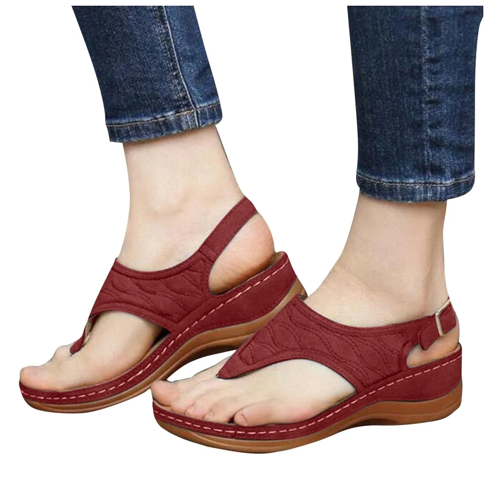 SOFT AND COMFORTABLE SANDALS WITH BACK STRAP - Image 5