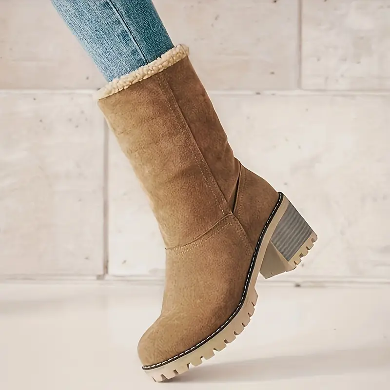 SOLENE™ FAUX FUR LINED WINTER BOOTS - Image 8