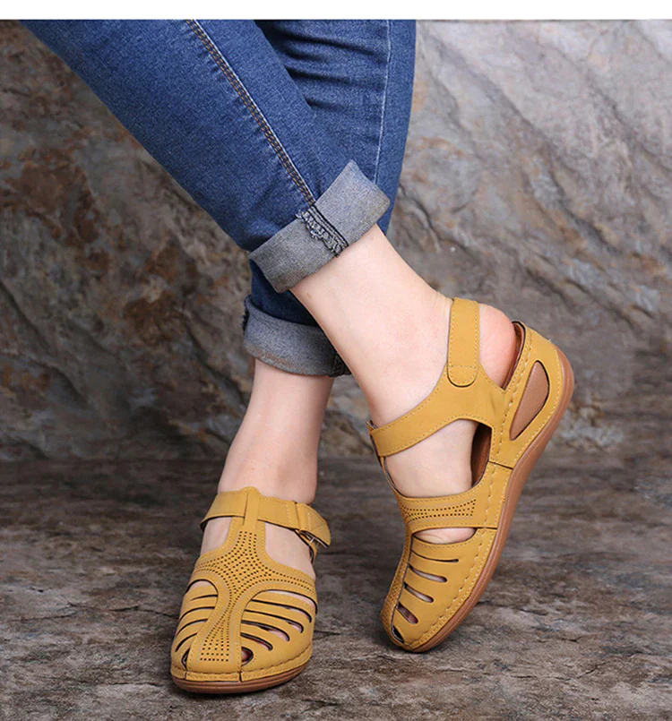 PREMIUM ORTHOPEDIC WEDGE SANDALS - Image 5