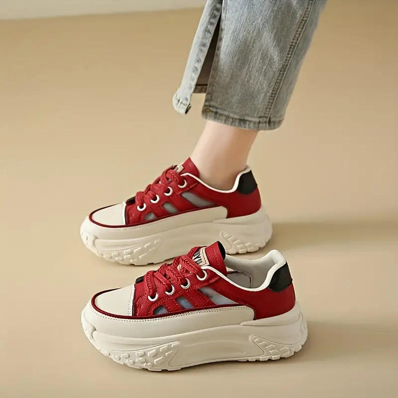 ZENITH™ WOMEN'S ORTHOPEDIC TRENDY PLATFORM SNEAKERS - Image 4